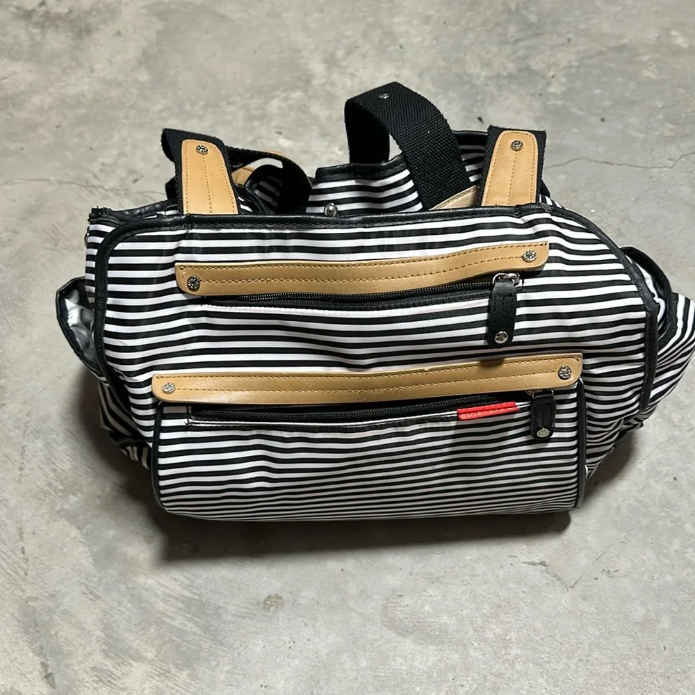 SkipHop Diaper Bag Navy blue With Changing‎ Mat